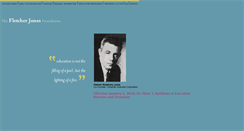 Desktop Screenshot of fletcherjonesfdn.org